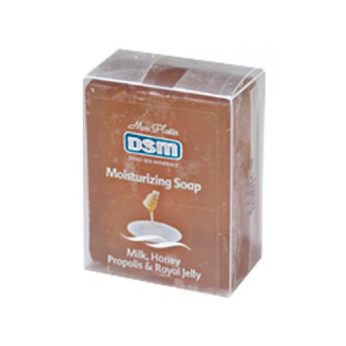 Увлажняющее мыло с молоком, медом, прополисом и маточным молочком Mon Platin (DSM). 120г