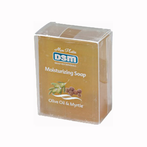 Увлажняющее мыло с оливковым и миртовым маслом Mon Platin (DSM), 120г