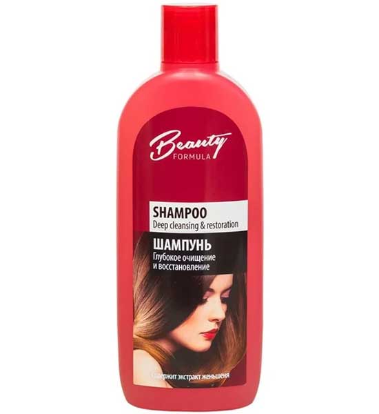 Шампунь "Глубокое очищение и восстановление" для жирных волос, Beauty Formula Mon Platin, 250мл